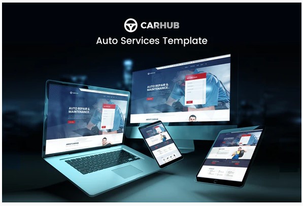[Themeforest] Carhub - Auto Services Template Kit_0.jpg